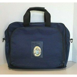 TRAV-LER Laptop Computer and Tablet Canvas Carrying Case with Side Storage 16"L